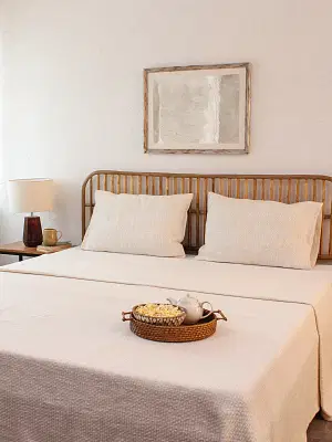 House This Vindhya Double Bedcover (Natural) image